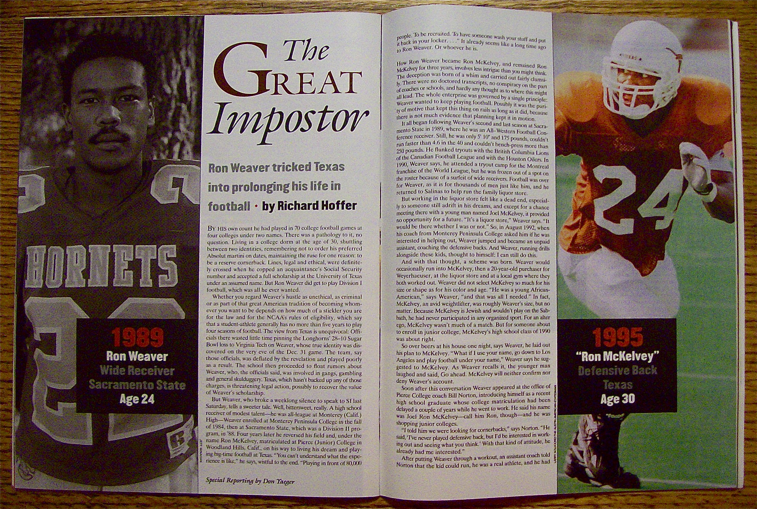 Sport Illustrated Magazine-January 15, 1996-Brett Favre