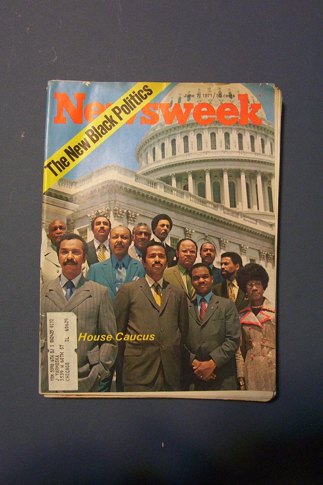 Newsweek Magazine - June 7, 1971 - House  Caucus