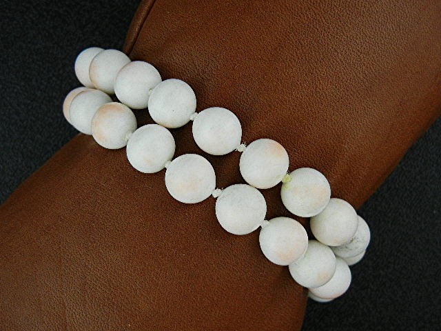 Angelskin Coral 2 Row Enamel Clasp Bracelet