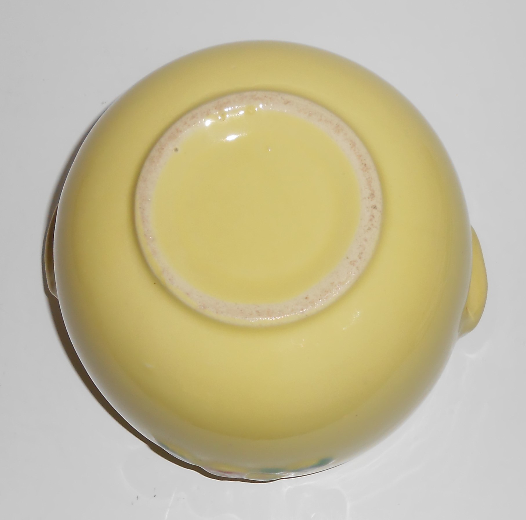 Coors Pottery Rosebud Yellow Small Pudding Bowl