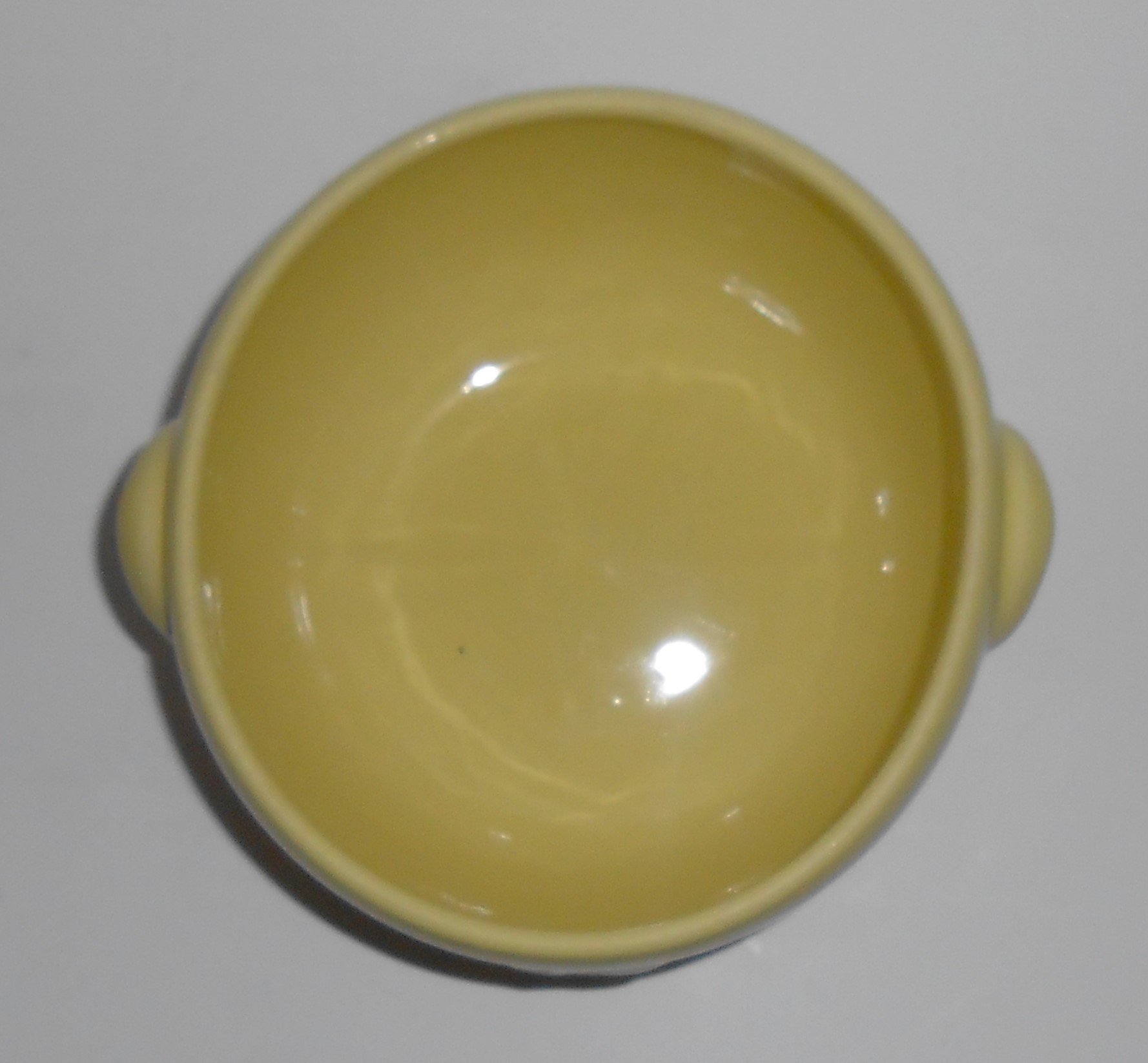 Coors Pottery Rosebud Yellow Small Pudding Bowl