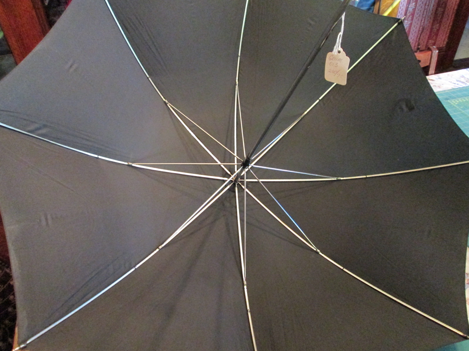Umbrella Gold Mother of Pearl Victorian Ladies