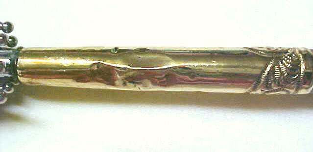 Umbrella Gold Mother of Pearl Victorian Ladies