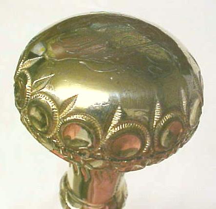 Umbrella Gold Mother of Pearl Victorian Ladies