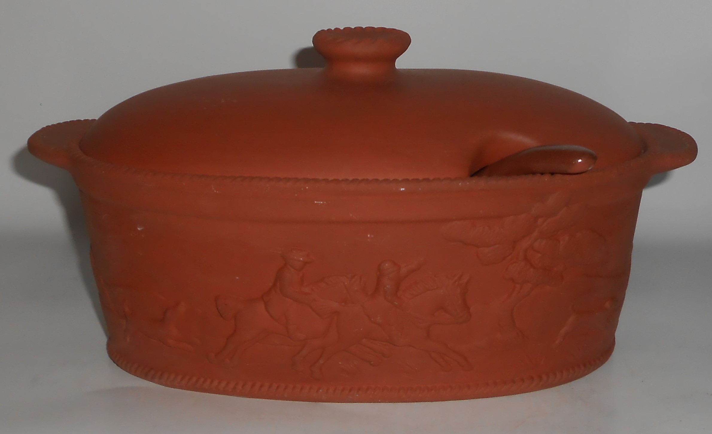 Ralph Lauren China Pottery Terra Cotta English Equestri