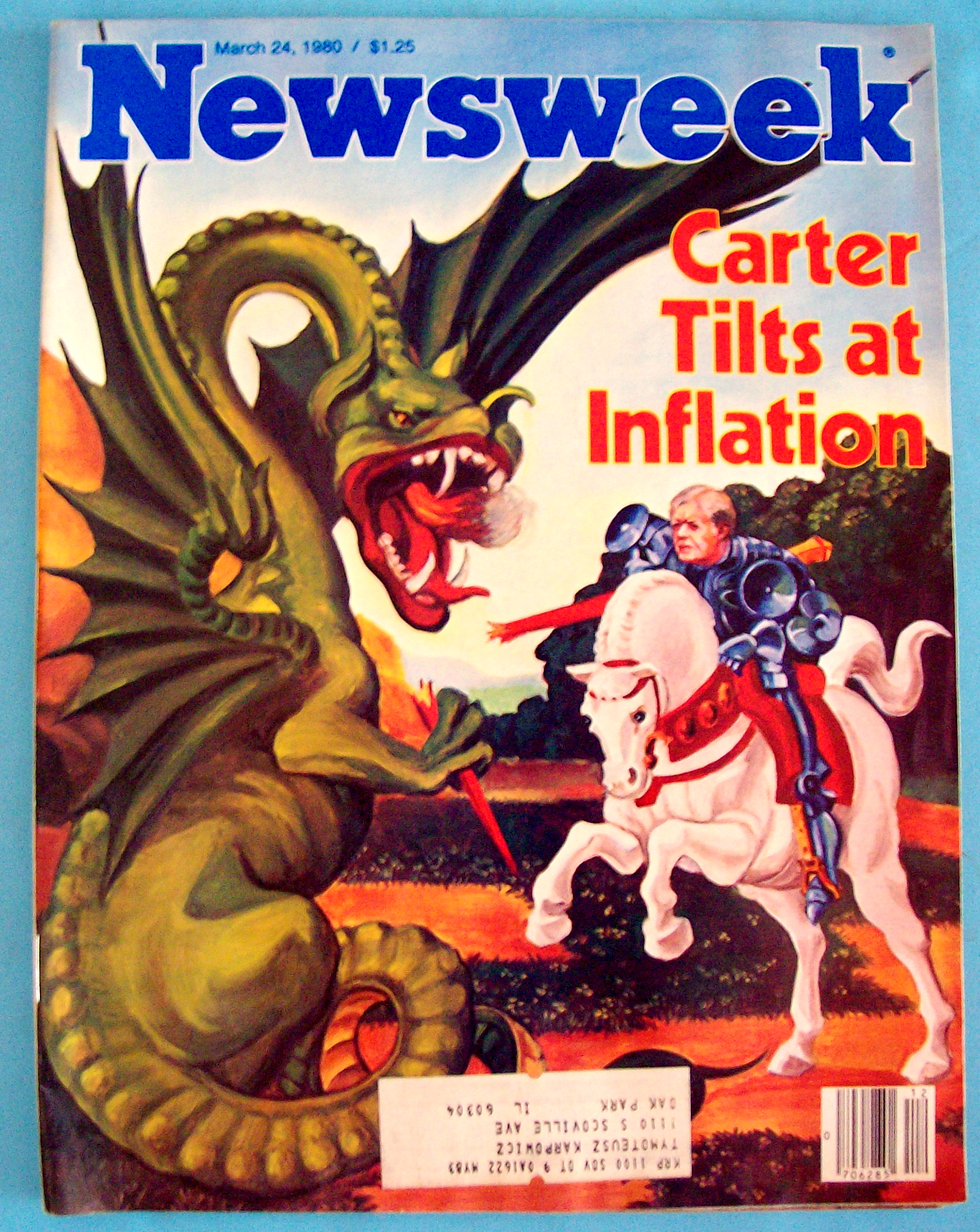 Newsweek Magazine - March 24, 1980 - President Carter
