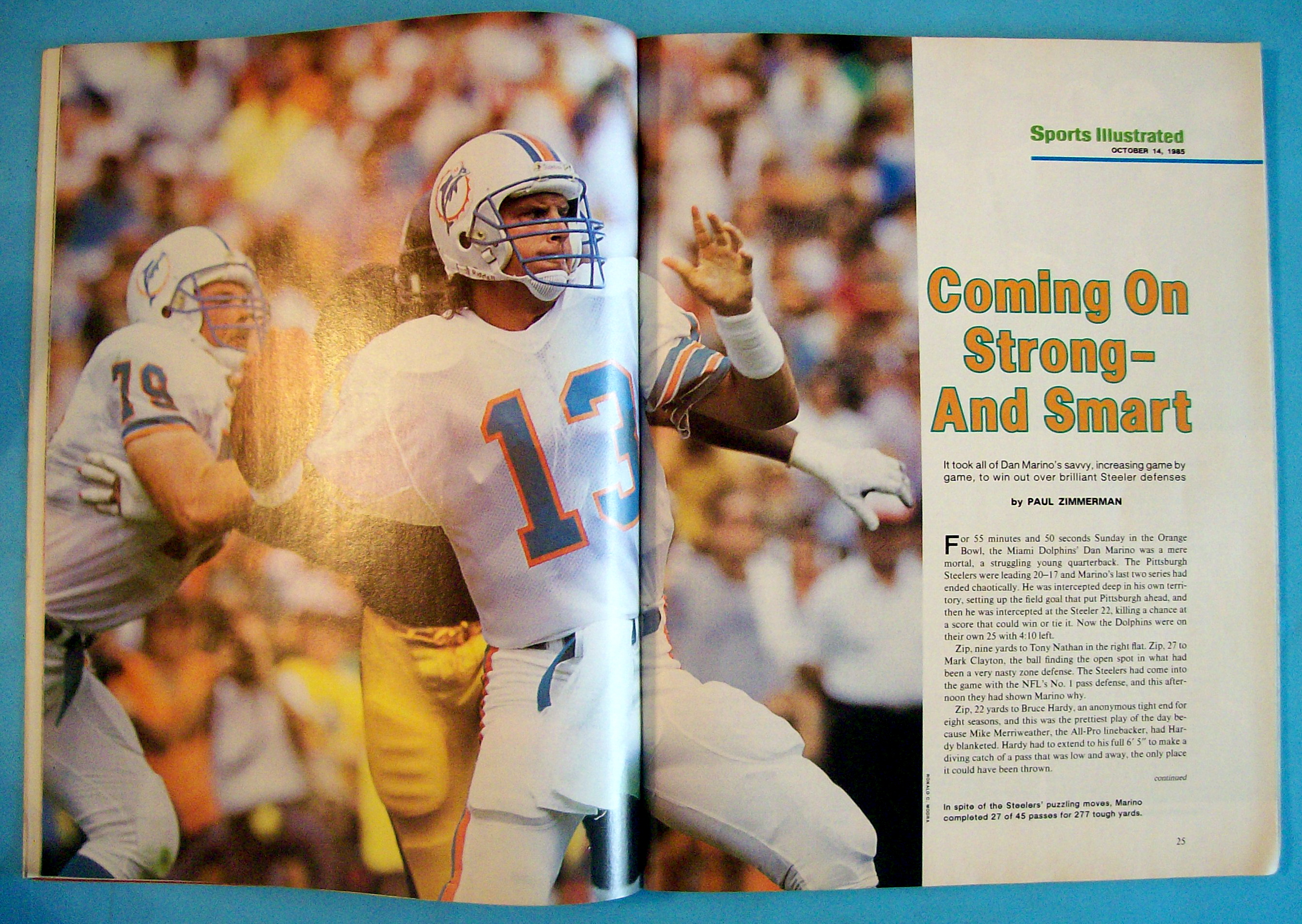 Sports Illustrated Magazine-Oct 14, 1985-Eddie Robinson