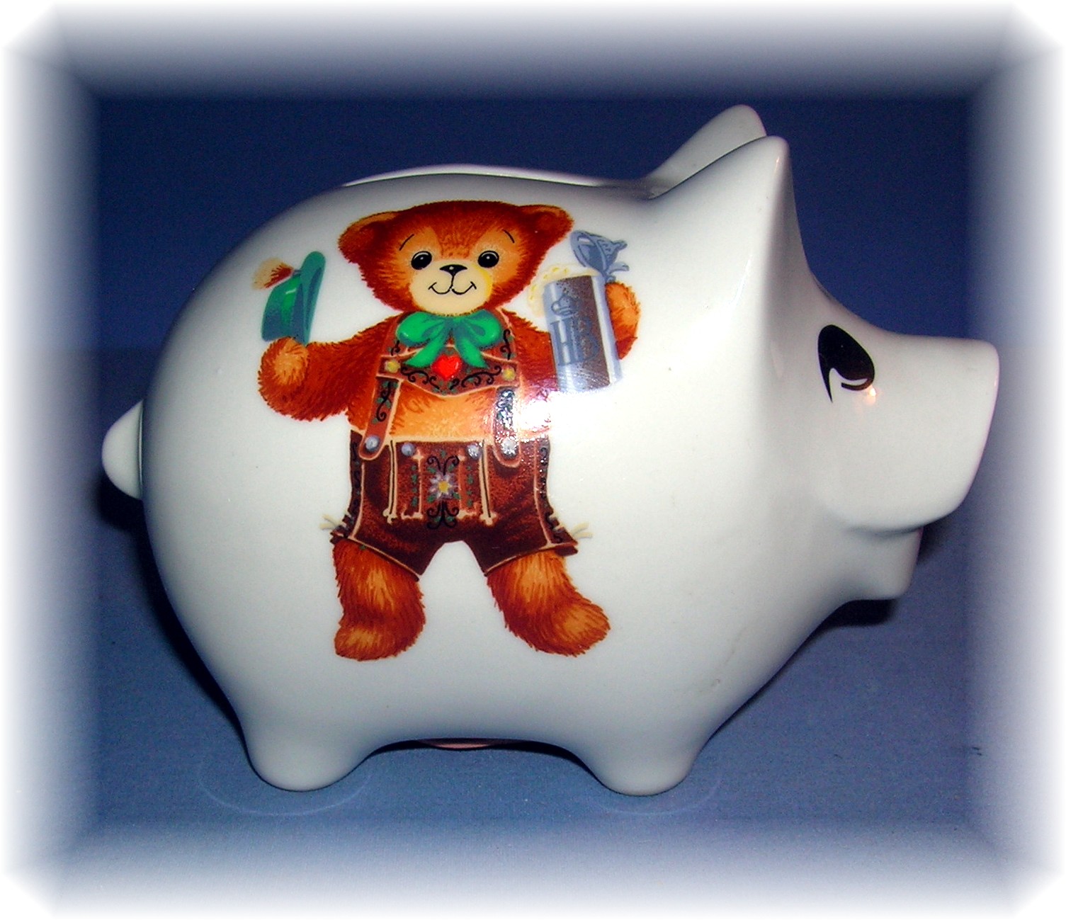 Money Bank Piggy Reutter Porzellan Germany