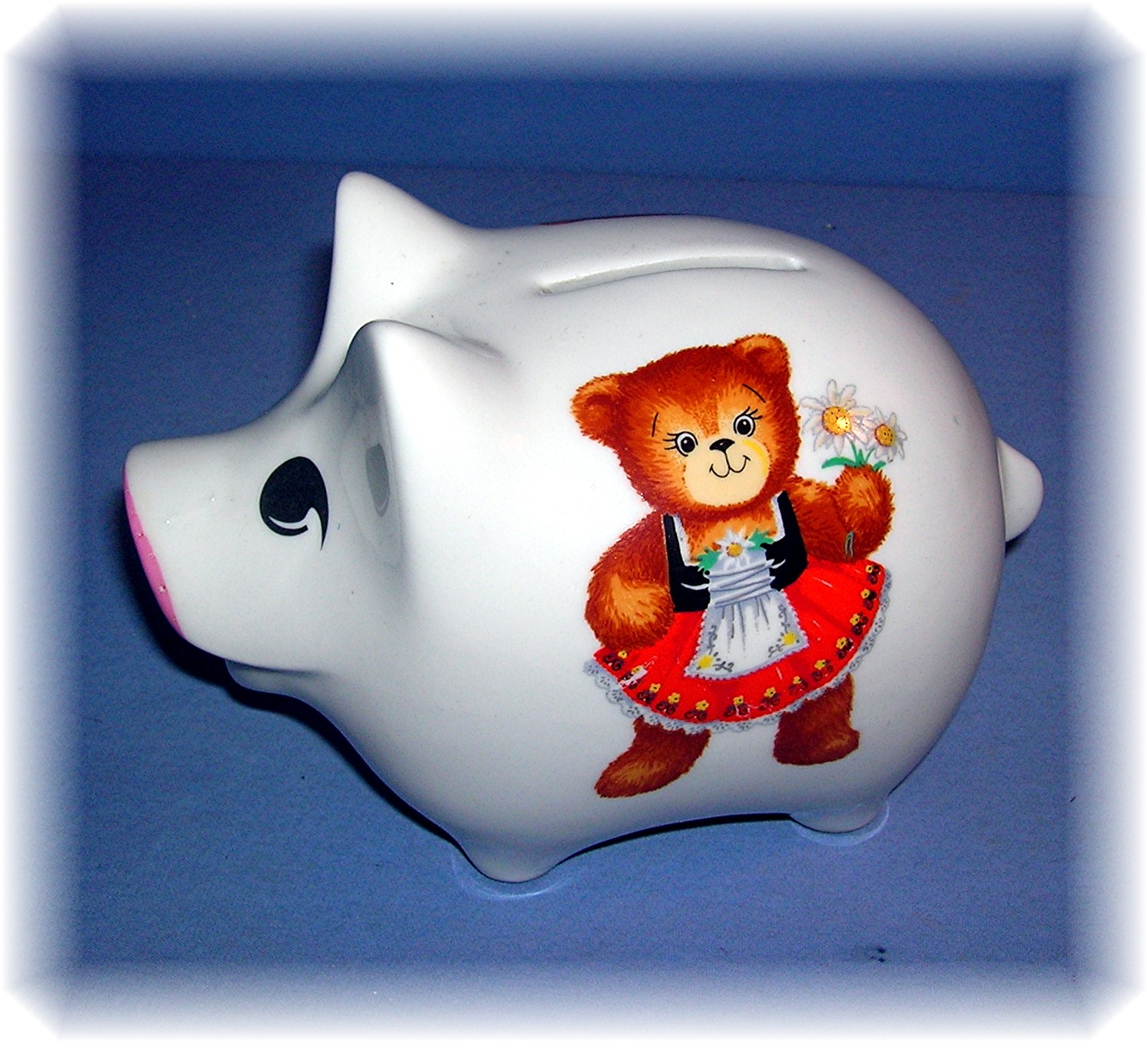 Money Bank Piggy Reutter Porzellan Germany