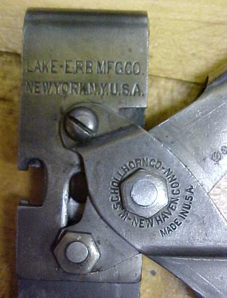 Lake-Erb B&E-Wire Tipper No. 1 Schollhorn Pliers