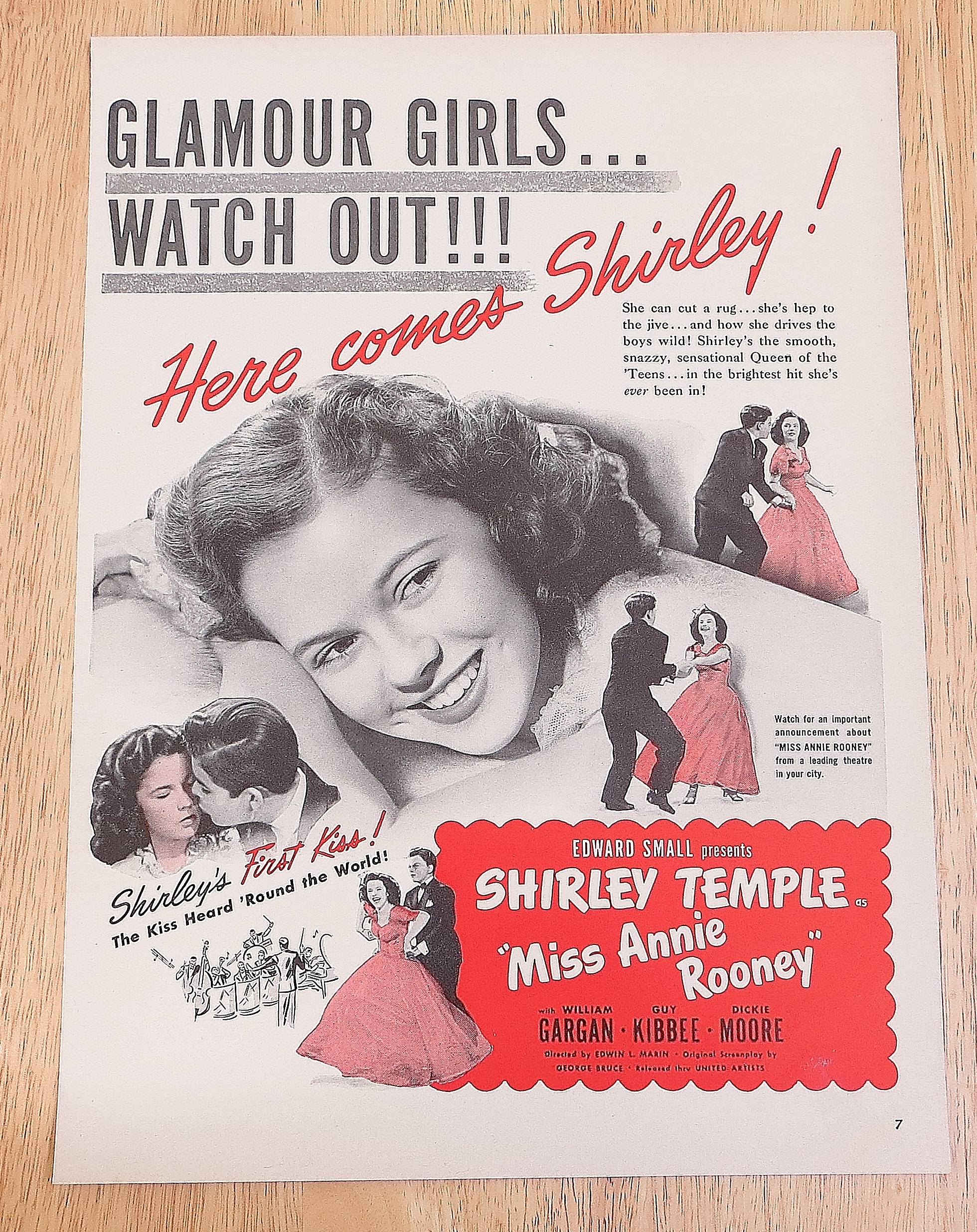 1942 Miss Annie Rooney With Shirley Temple