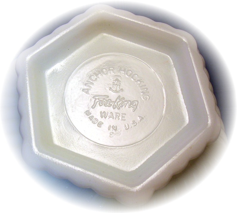 Fire-King  Milk Glass Cookie Jar