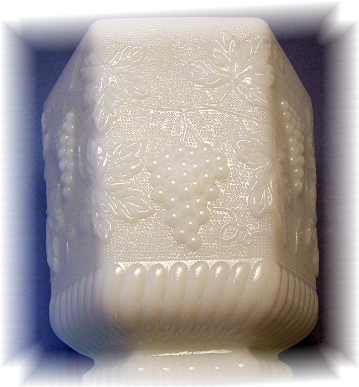 Fire-King  Milk Glass Cookie Jar