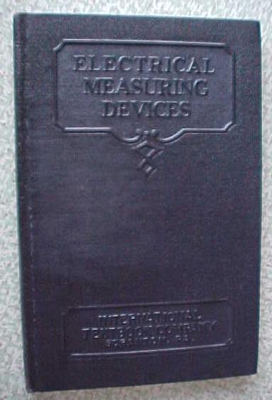 Electrical Measuring Devices Leather 1937