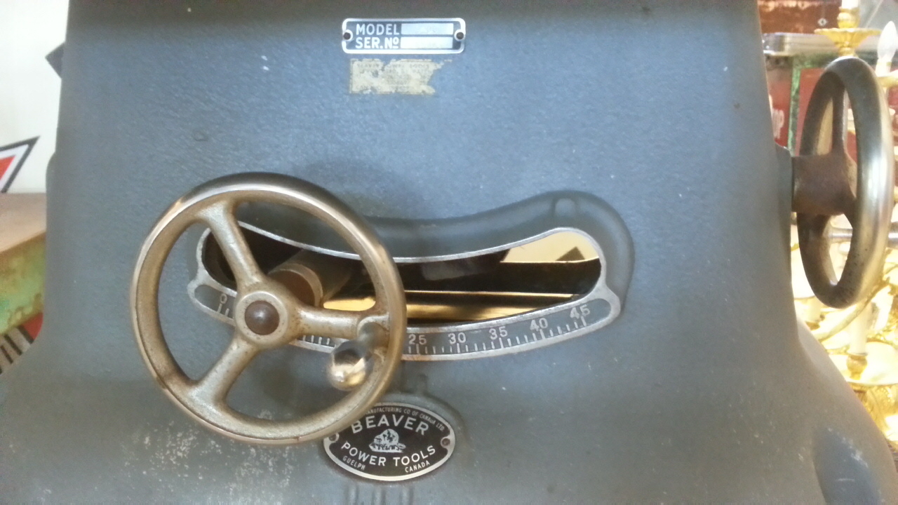 Beaver Table Saw Vintage