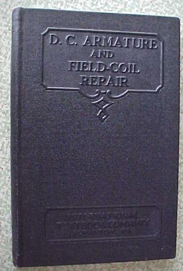 DC Armature and Field Coil Repair Leather1934