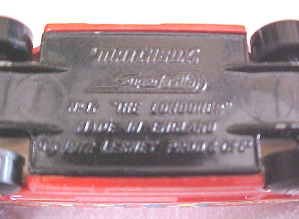 Matchbox No. 17 The Londoner Bus MIB