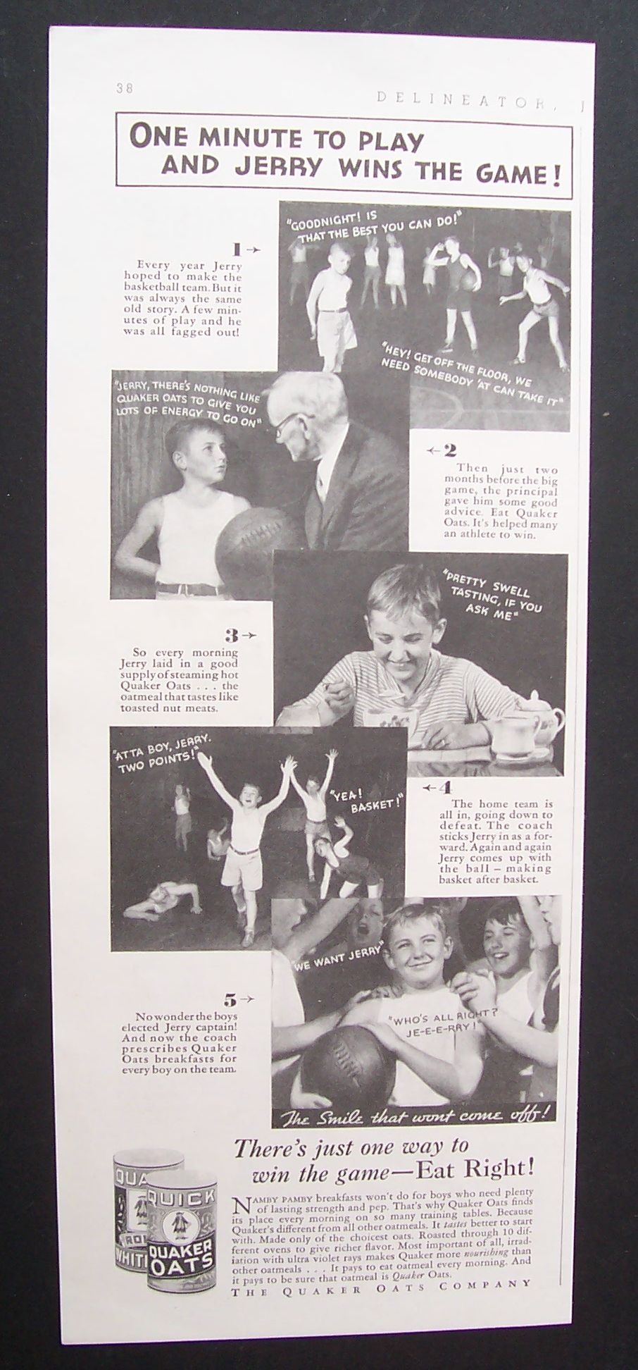 1934  Quick  Quaker  Oats  Cereal