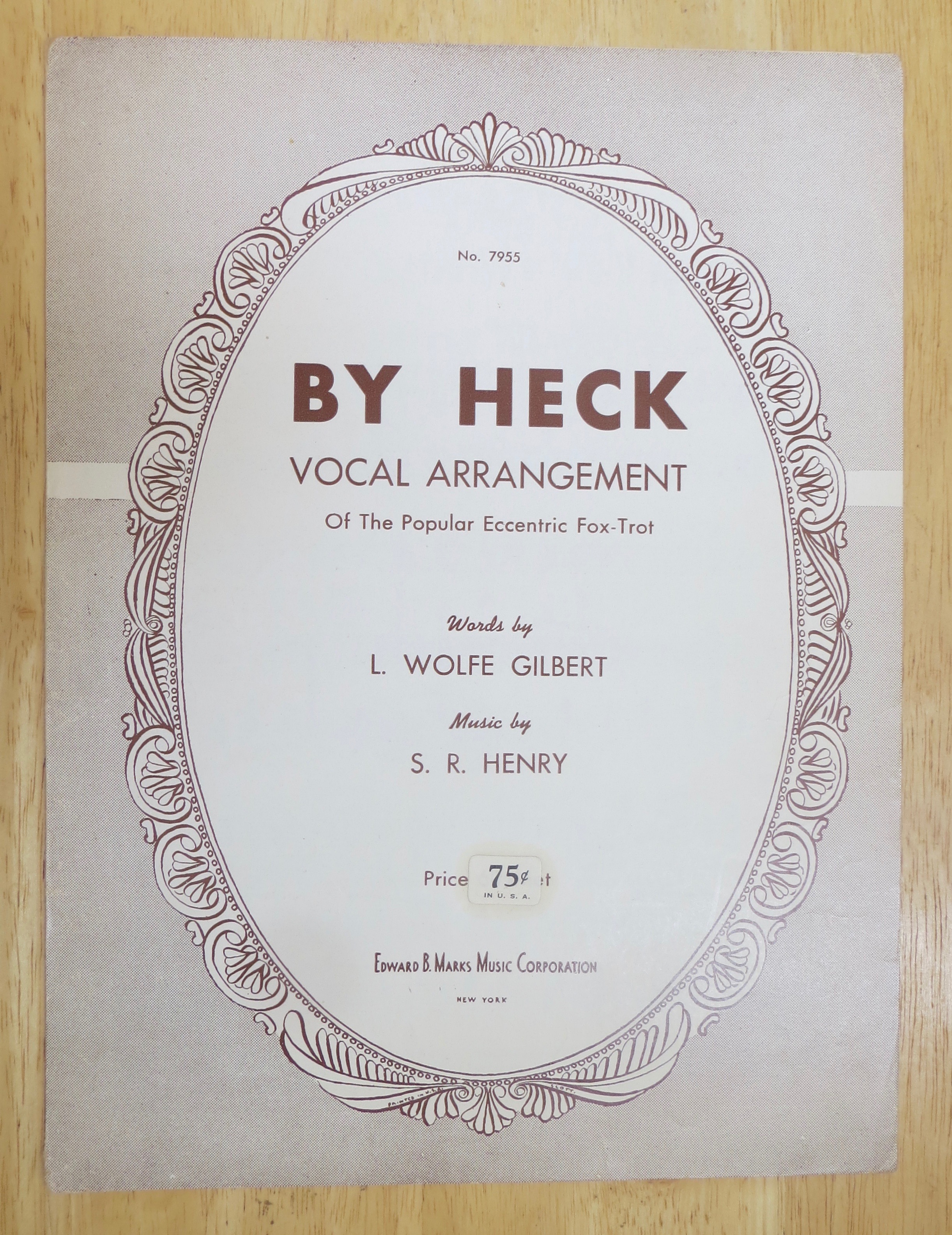 1941 By Heck Sheet Music