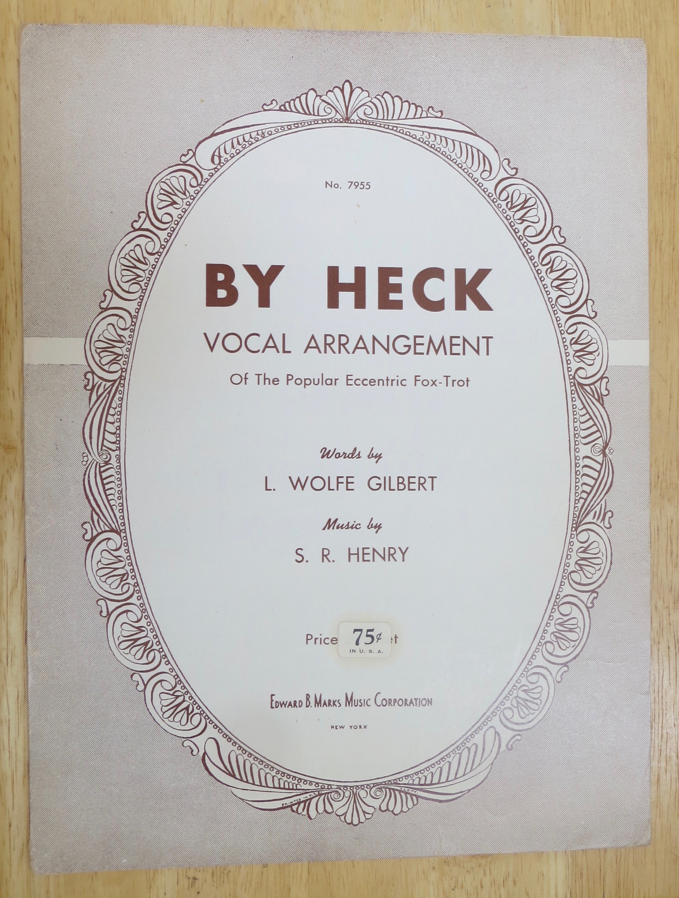 1941 By Heck Sheet Music