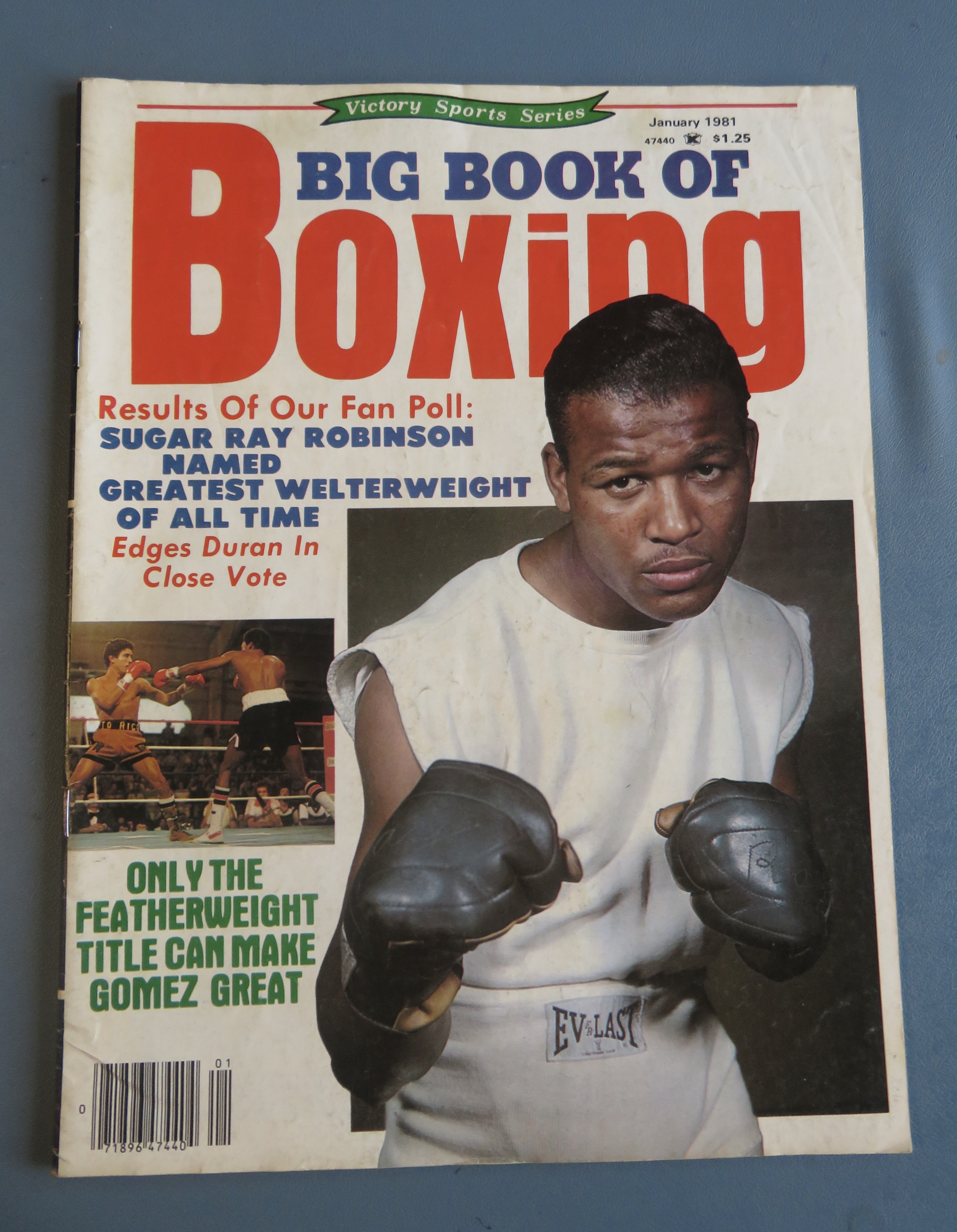 Big Book Of Boxing Magazine January 1981 Sugar Ray