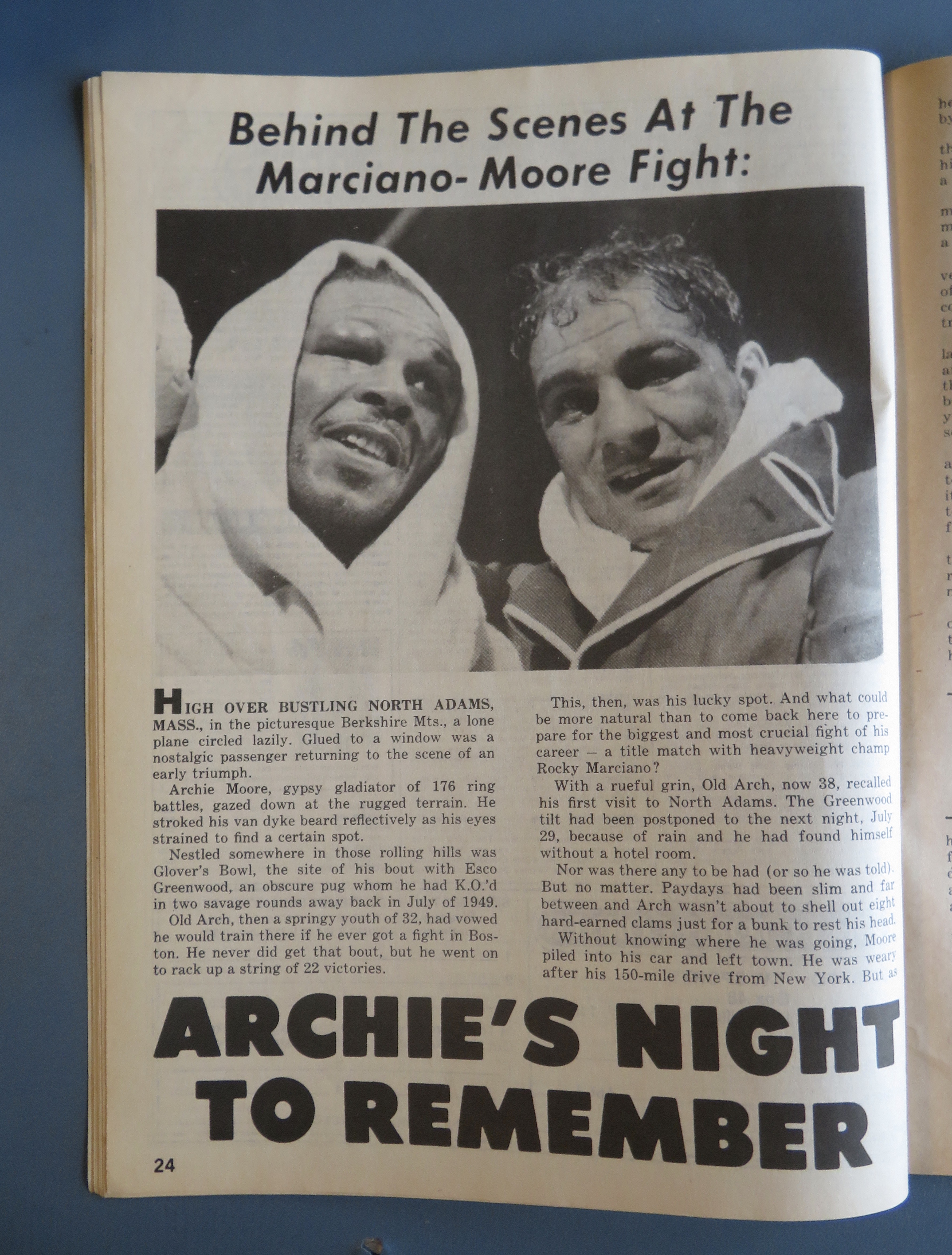 Big Book Of Boxing Magazine January 1981 Sugar Ray