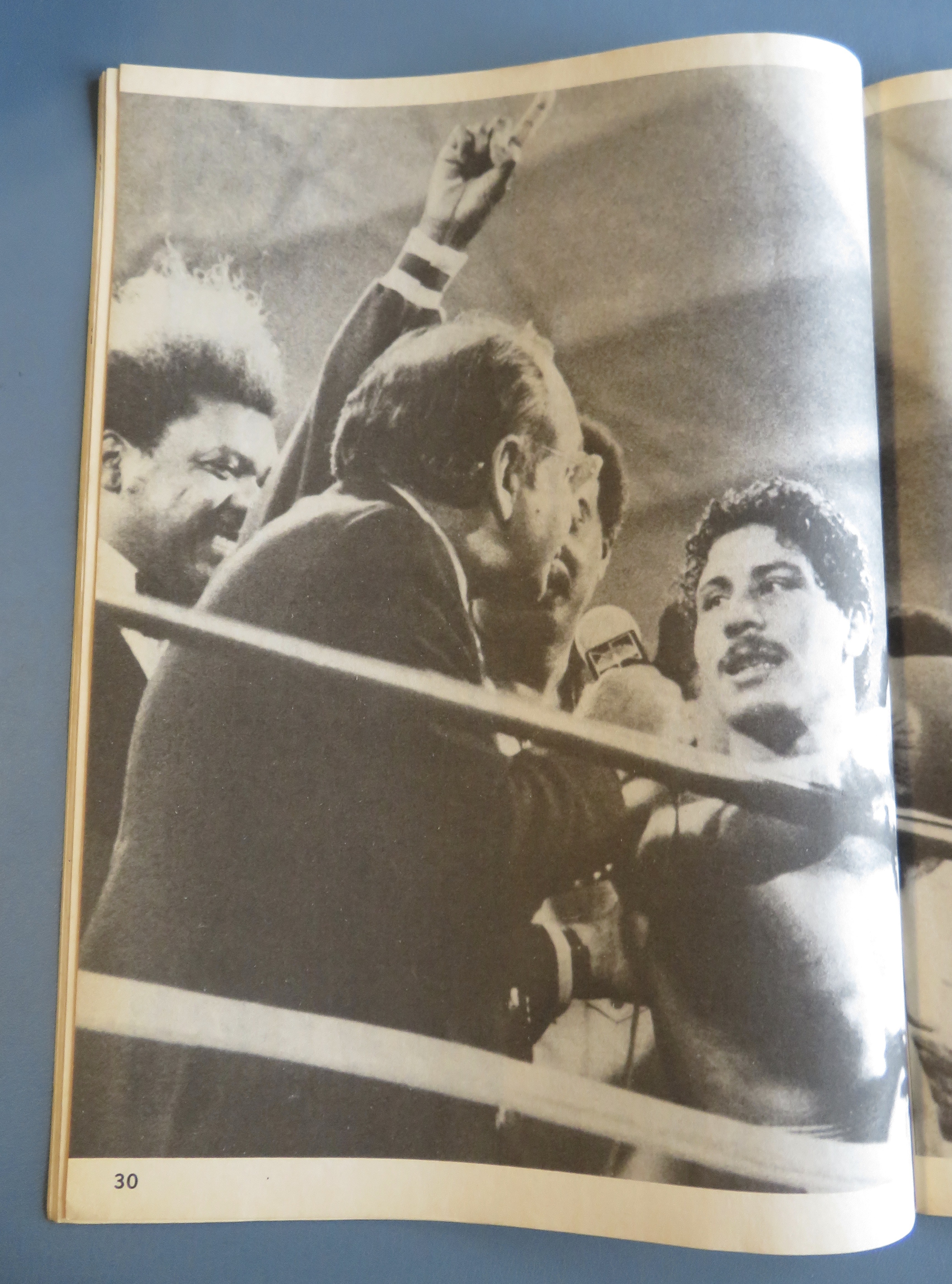 Big Book Of Boxing Magazine January 1981 Sugar Ray