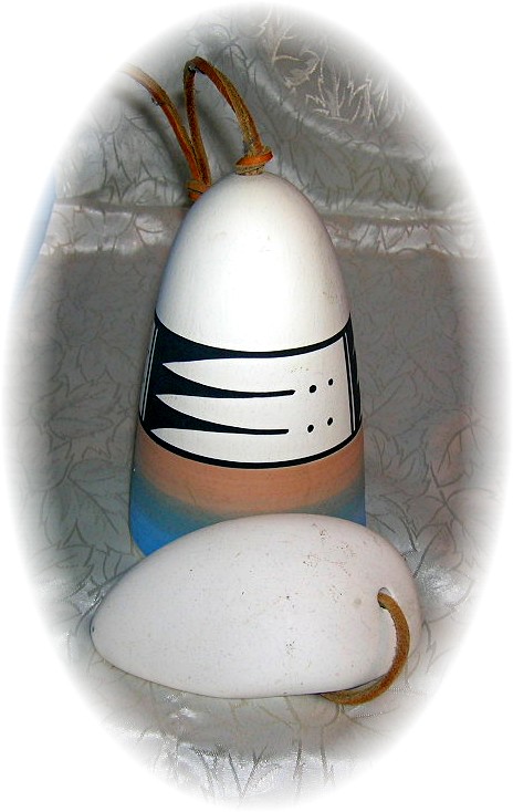 Pottery Wind Bell T. Newman Ute Mtn. Ute 50