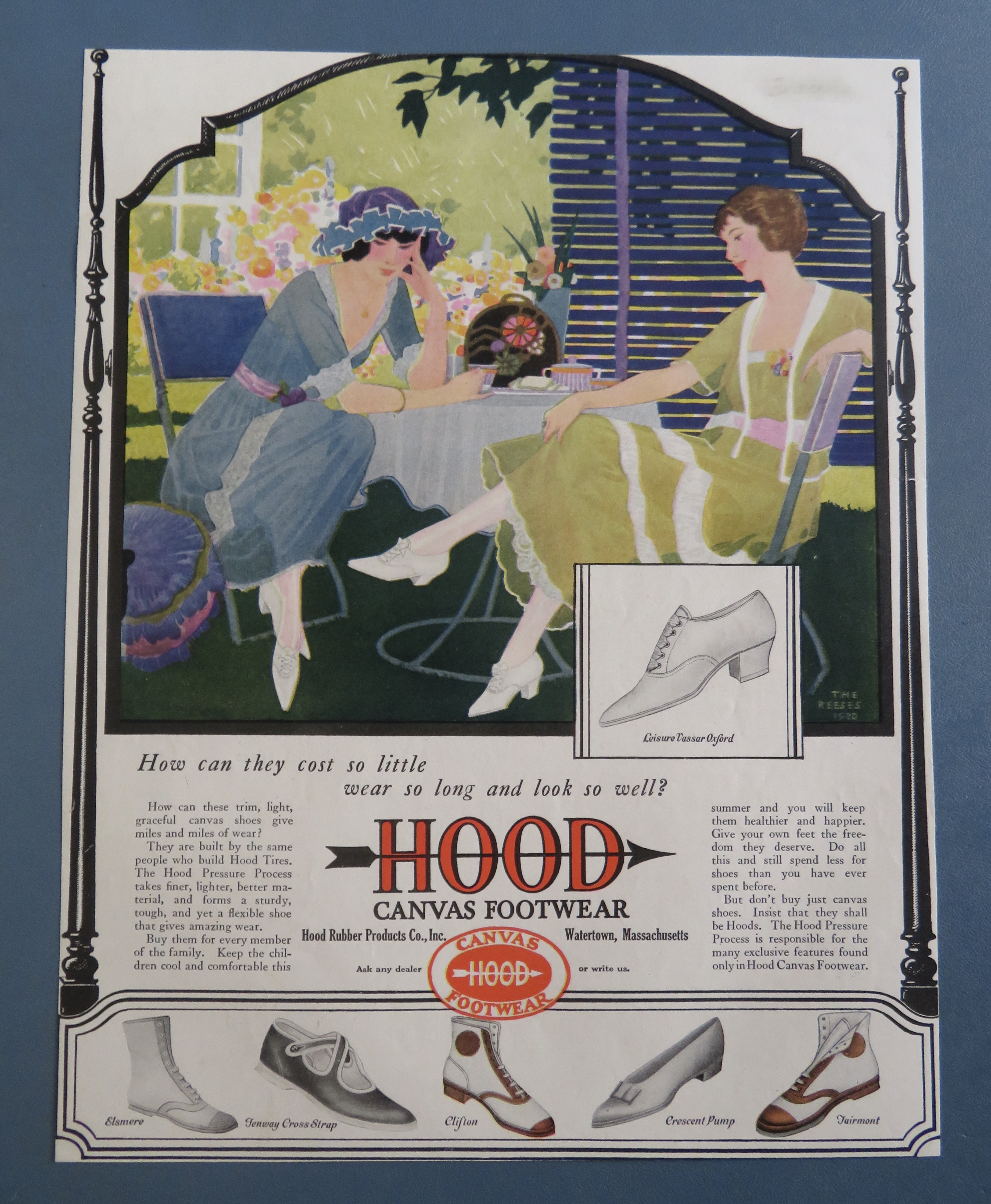 1920 Hood Canvas Footwear with Women Talking