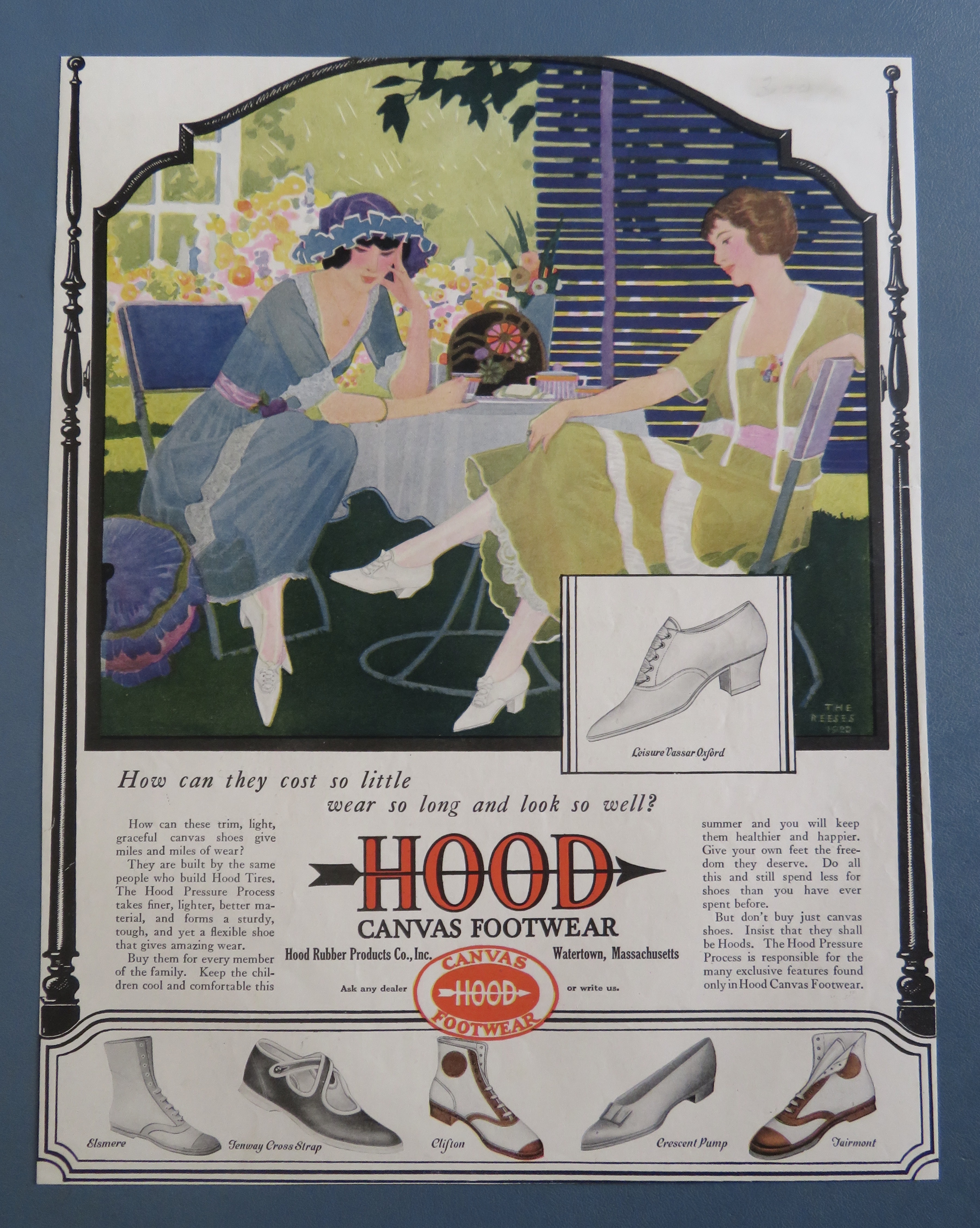 1920 Hood Canvas Footwear with Women Talking