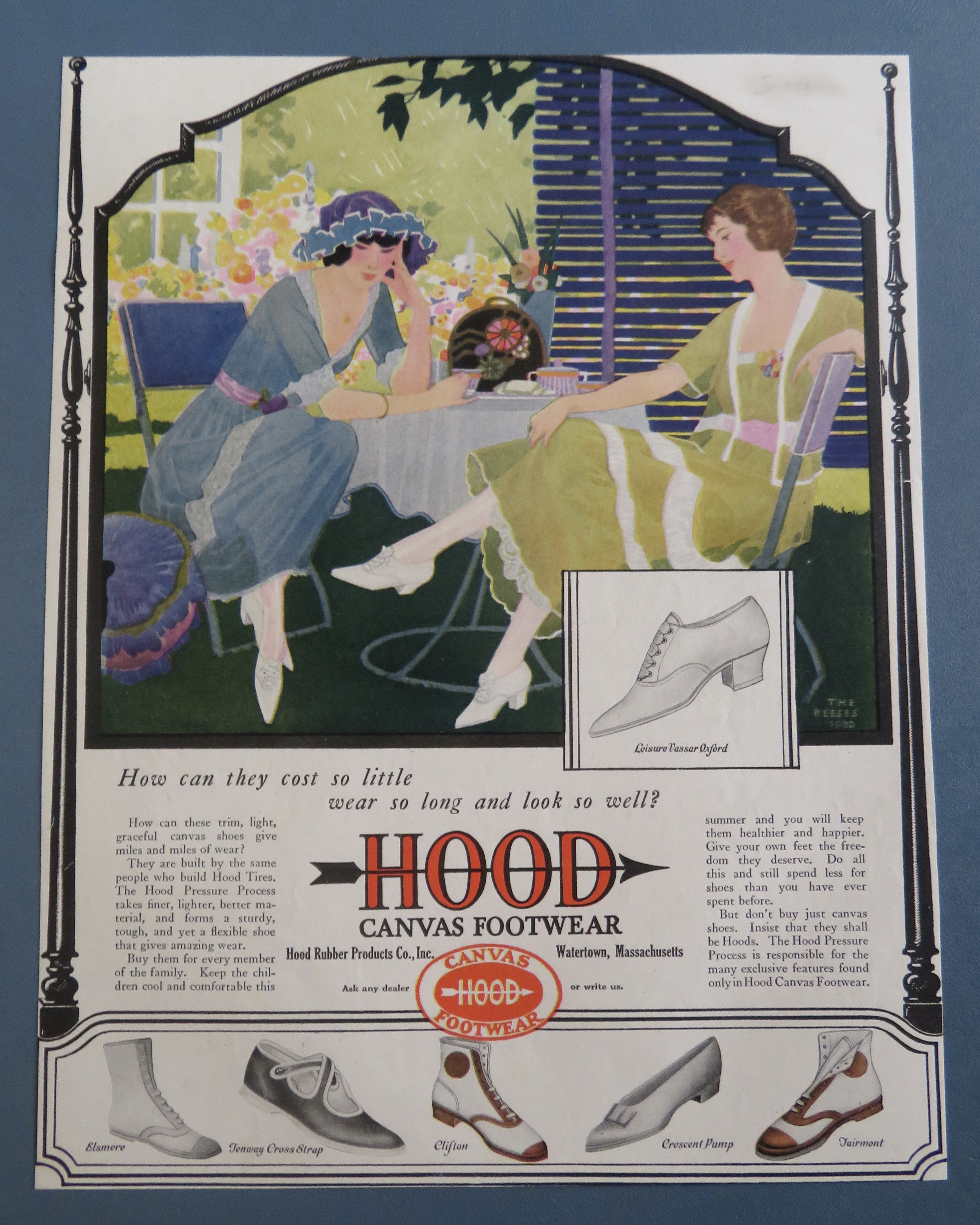 1920 Hood Canvas Footwear with Women Talking