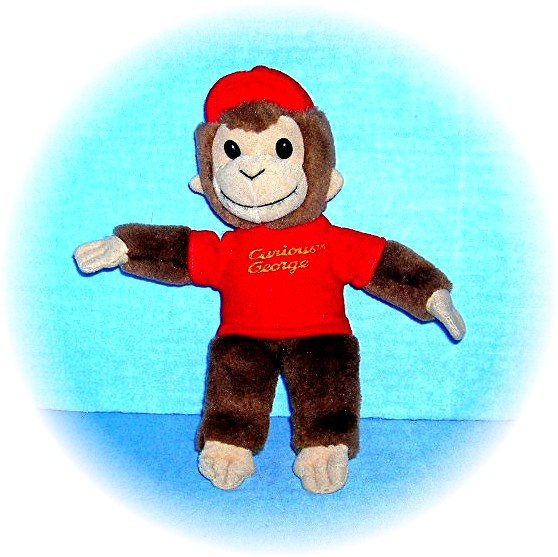 10 Inch Curious George Monkey