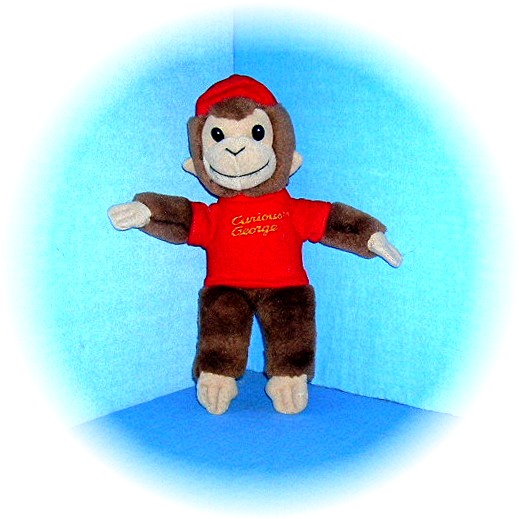 10 Inch Curious George Monkey