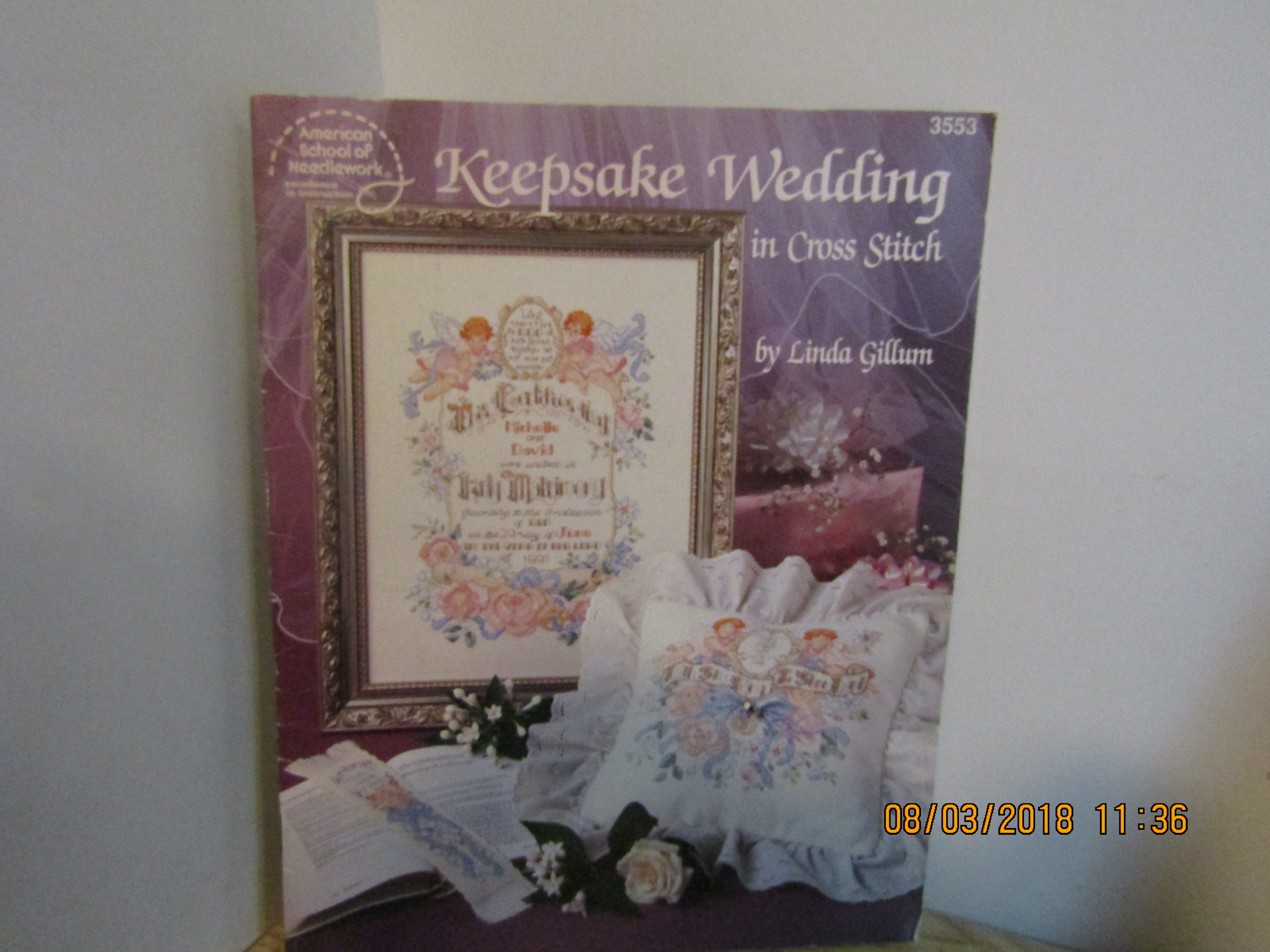 ASN Keepsake Wedding In Cross Stitch   #3553
