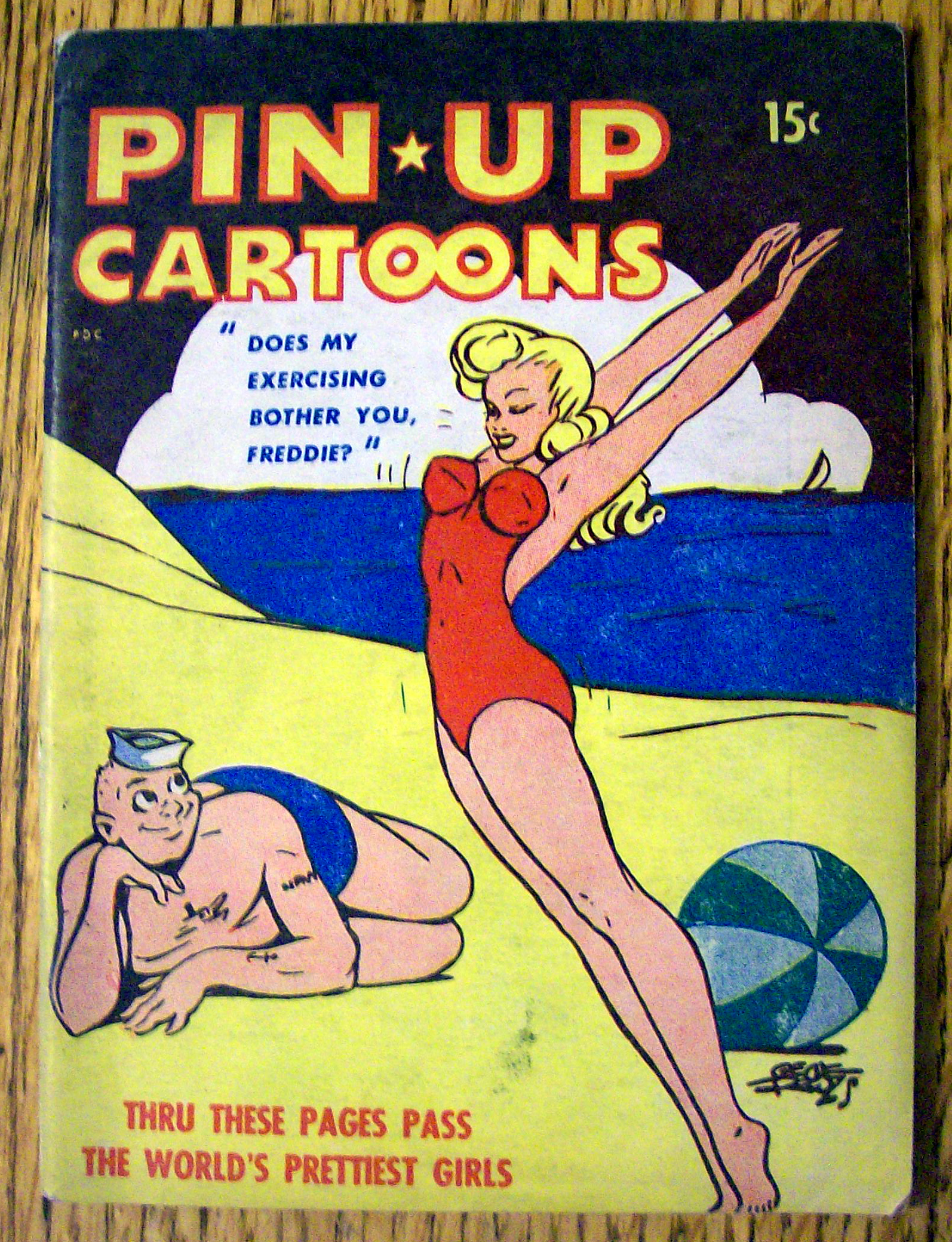 Pin Up Cartoons 1940's The World's Prettiest Girls