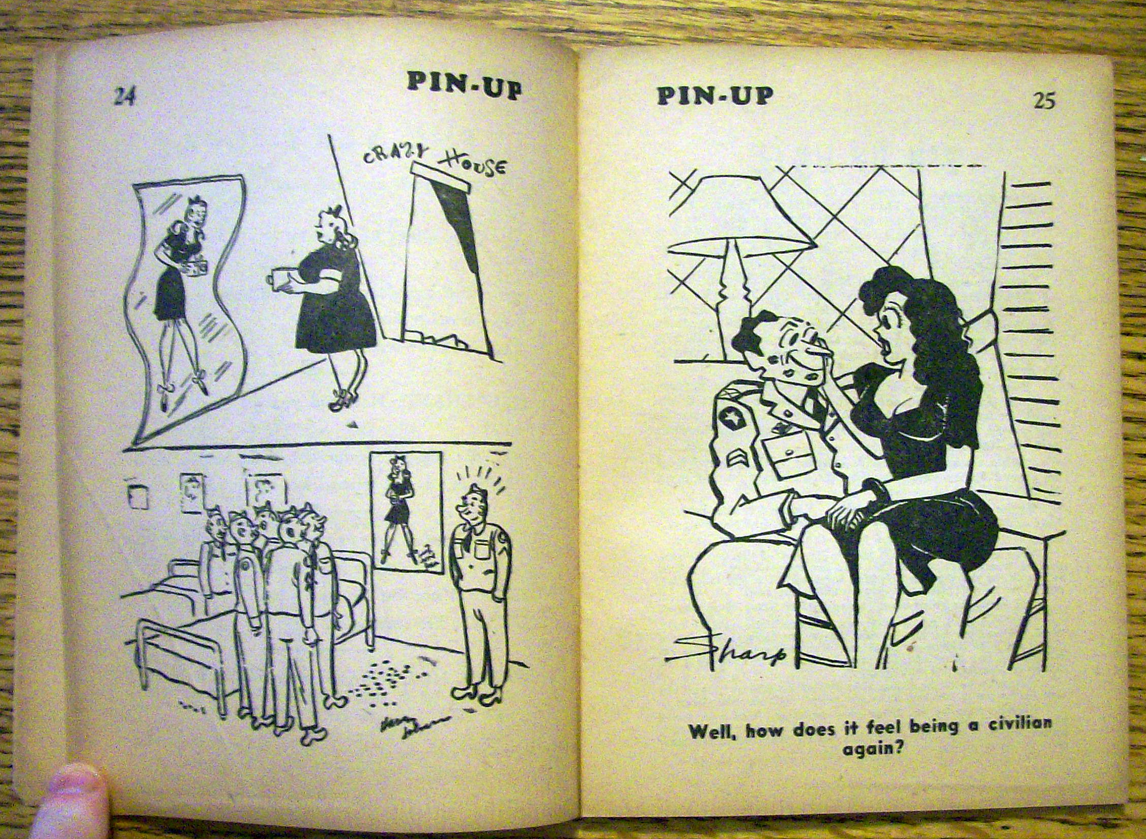 Pin Up Cartoons 1940's The World's Prettiest Girls