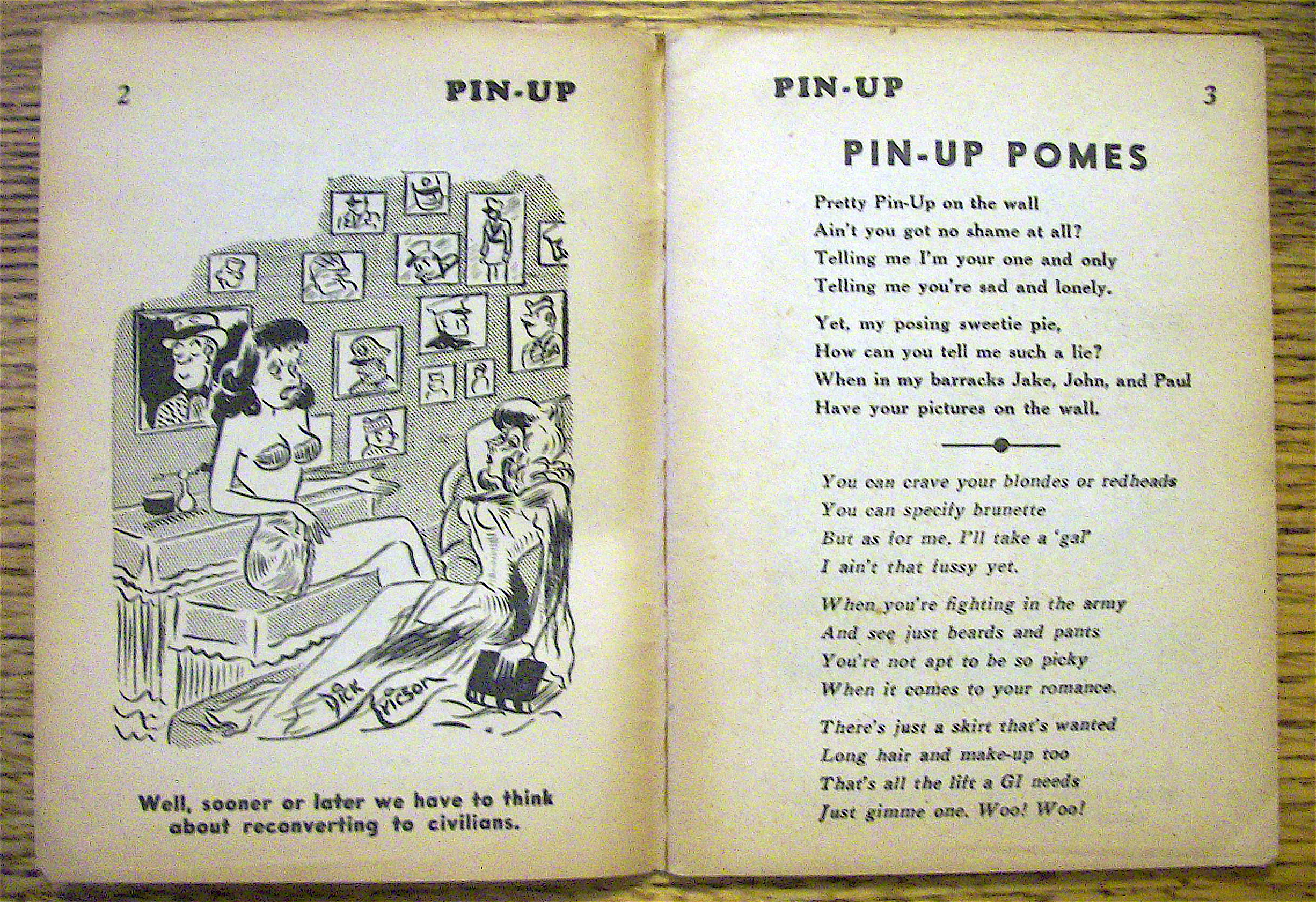 Pin Up Cartoons 1940's The World's Prettiest Girls