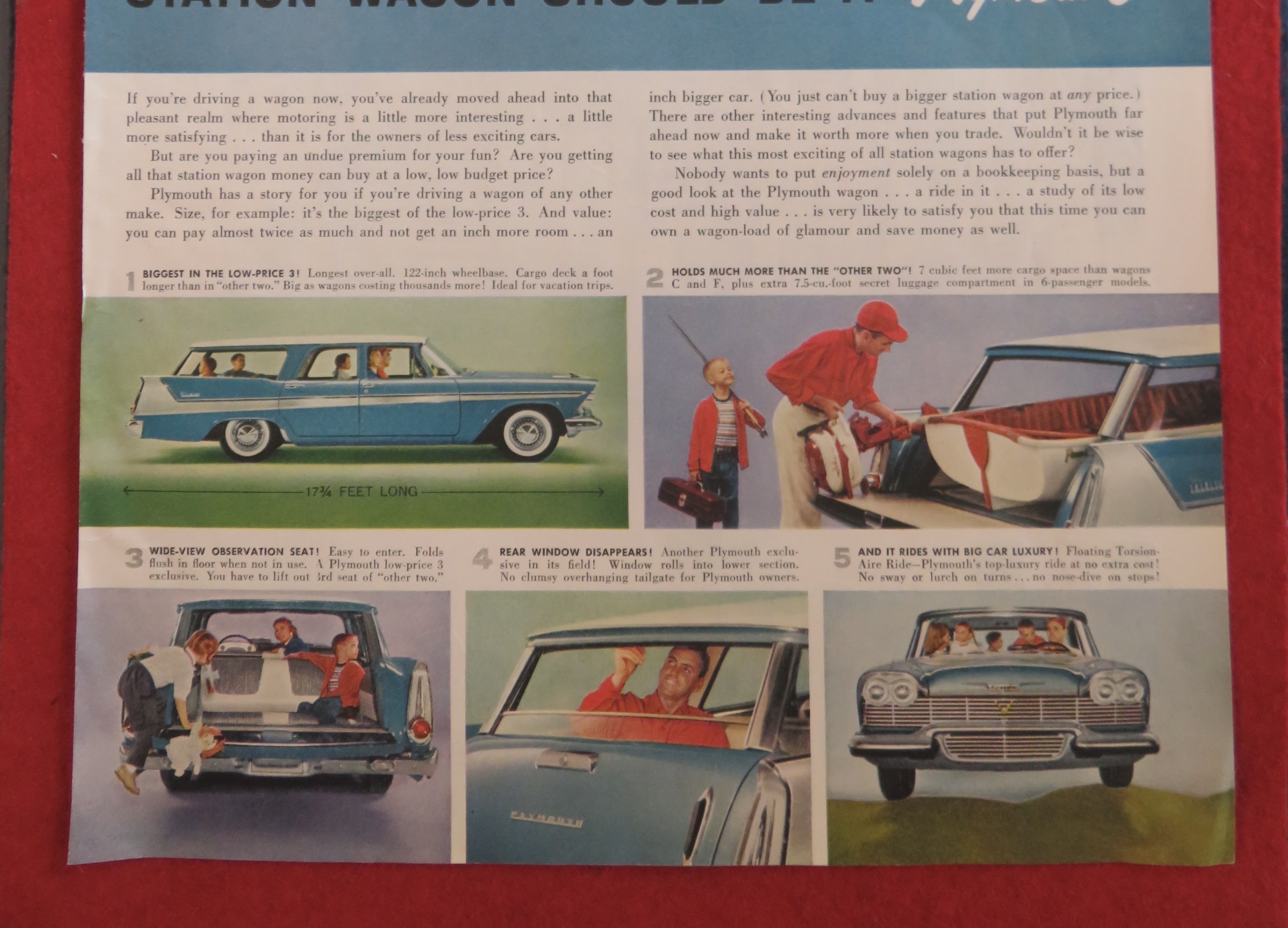 1958 Plymouth Automobile with Station Wagon