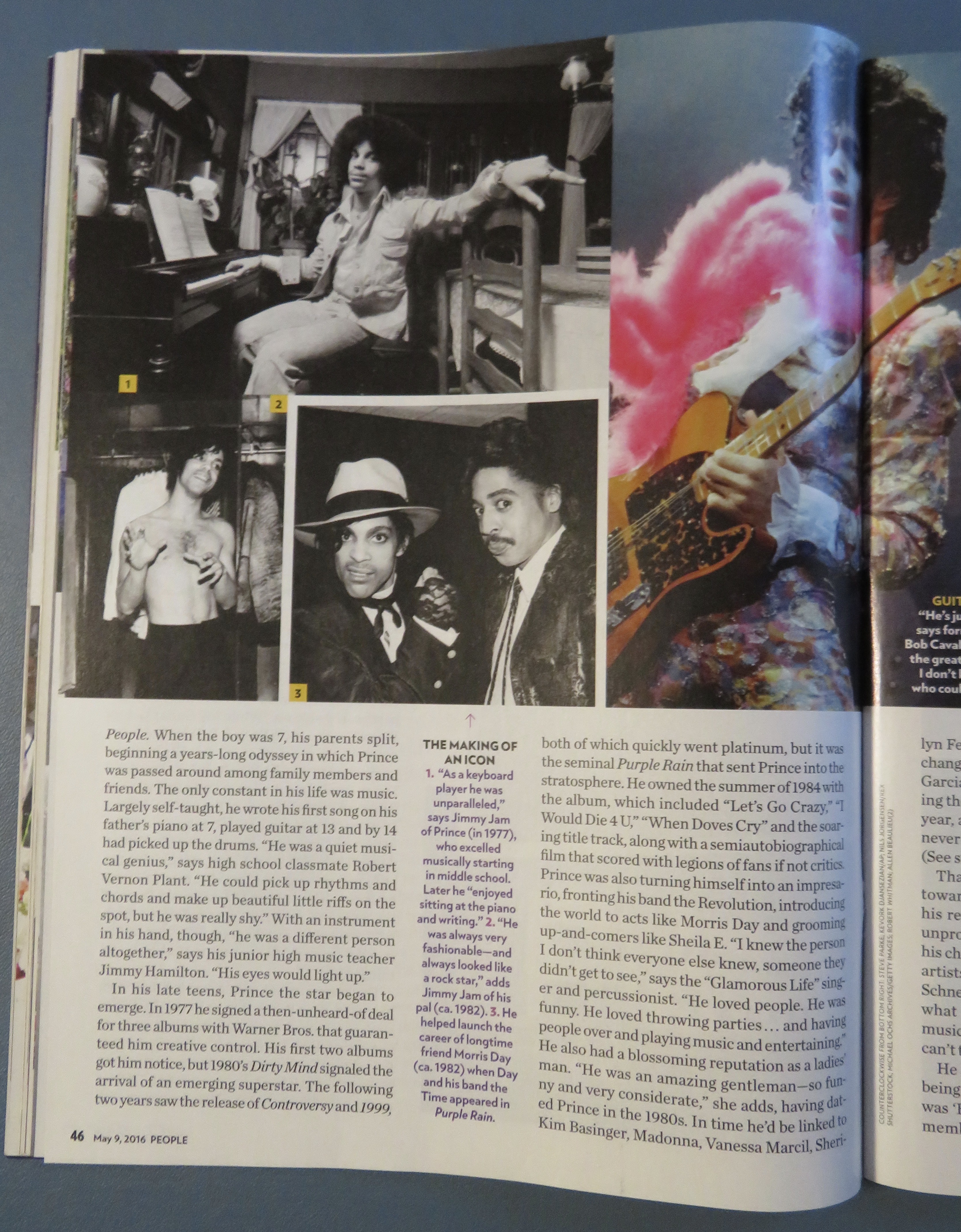People Magazine May 9, 2016 Prince (1958 - 2016)