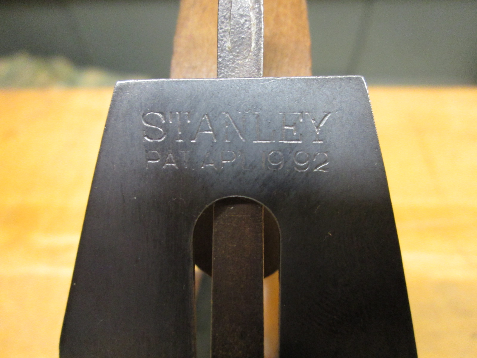 Stanley No. 35 Smooth Wood Bottom Plane Nice!