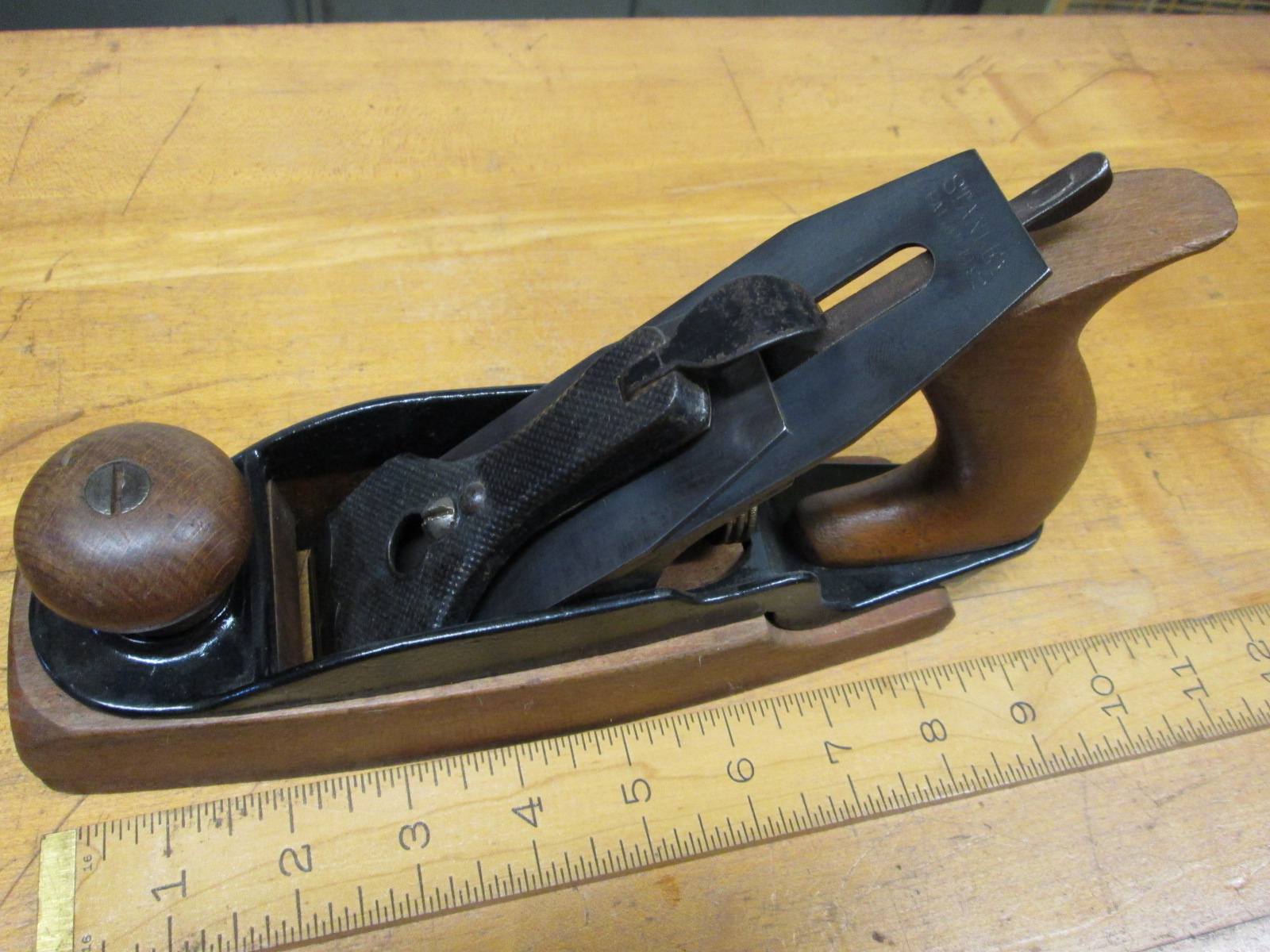Stanley No. 35 Smooth Wood Bottom Plane Nice!