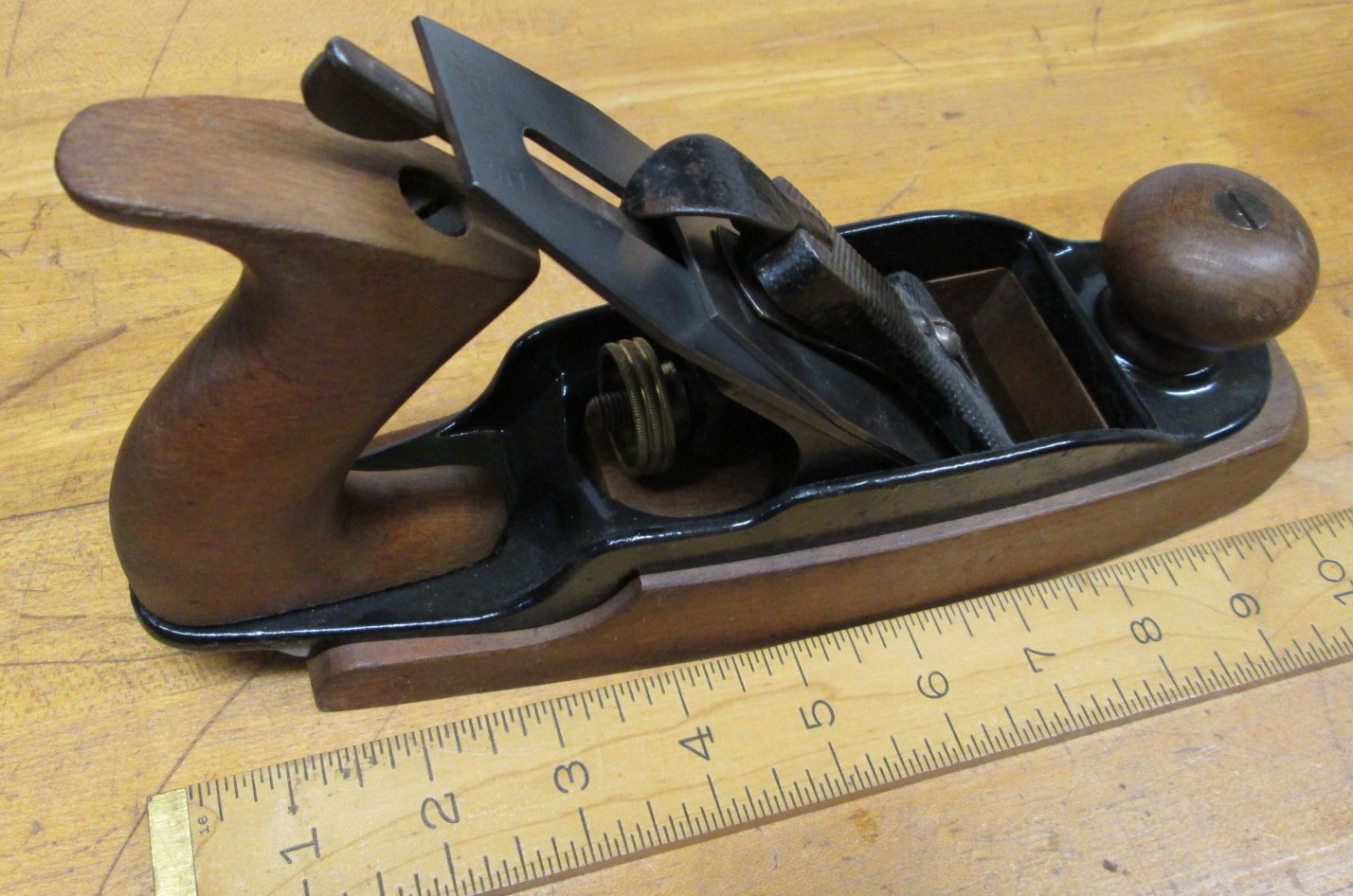 Stanley No. 35 Smooth Wood Bottom Plane Nice!