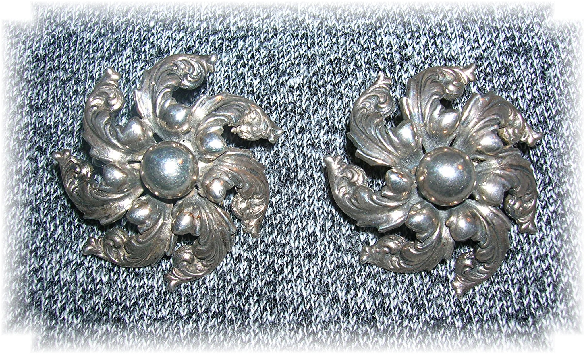CINI Sterling Silver Clip Earrings