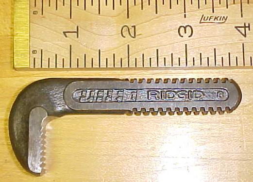 Ridgid 8 inch Pipe Wrench Replacement Jaw