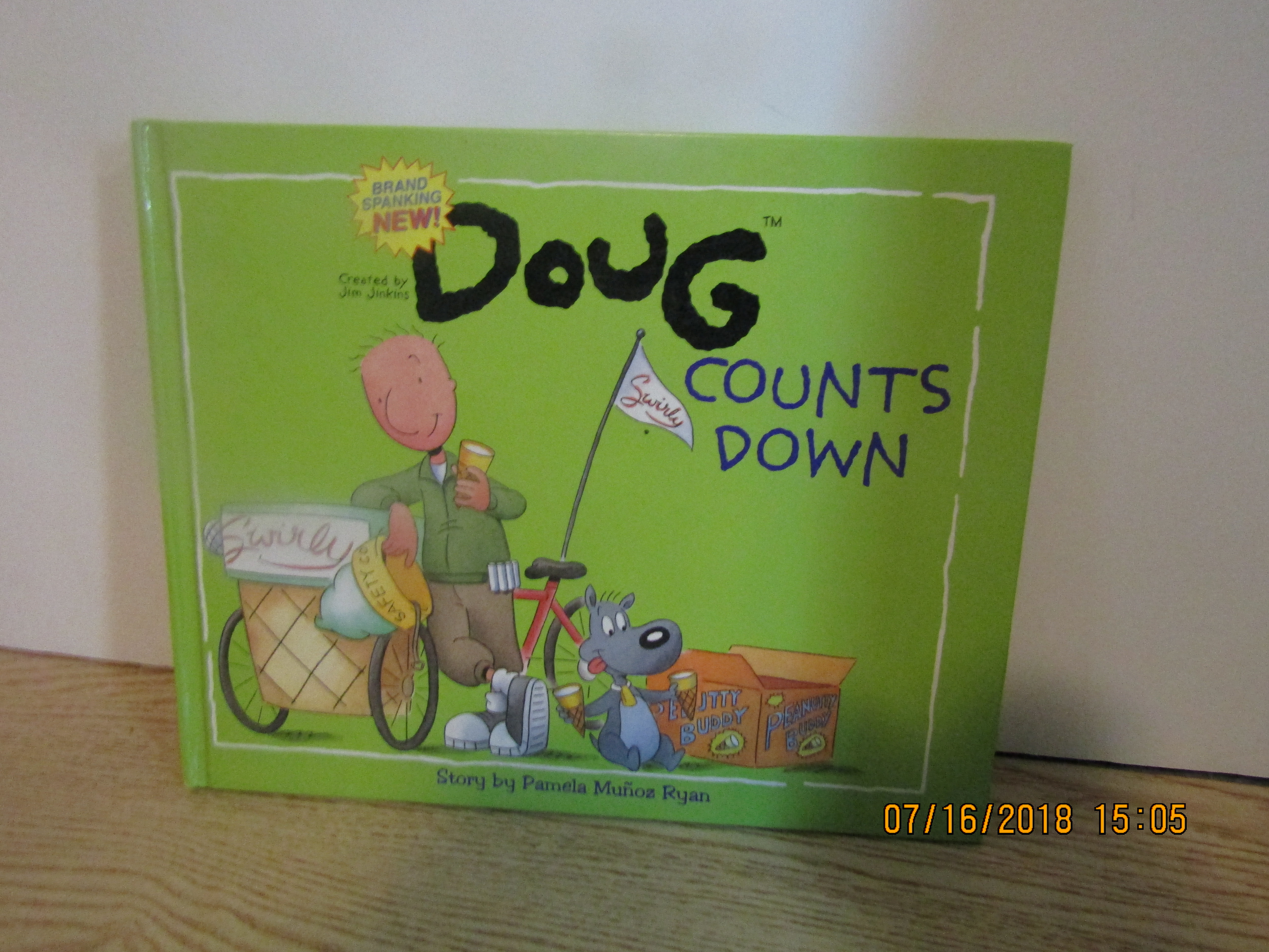 Children's Book Doug Counts Down