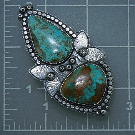 Kingman Turquoise Sterling Silver Ring Martha Petrilla