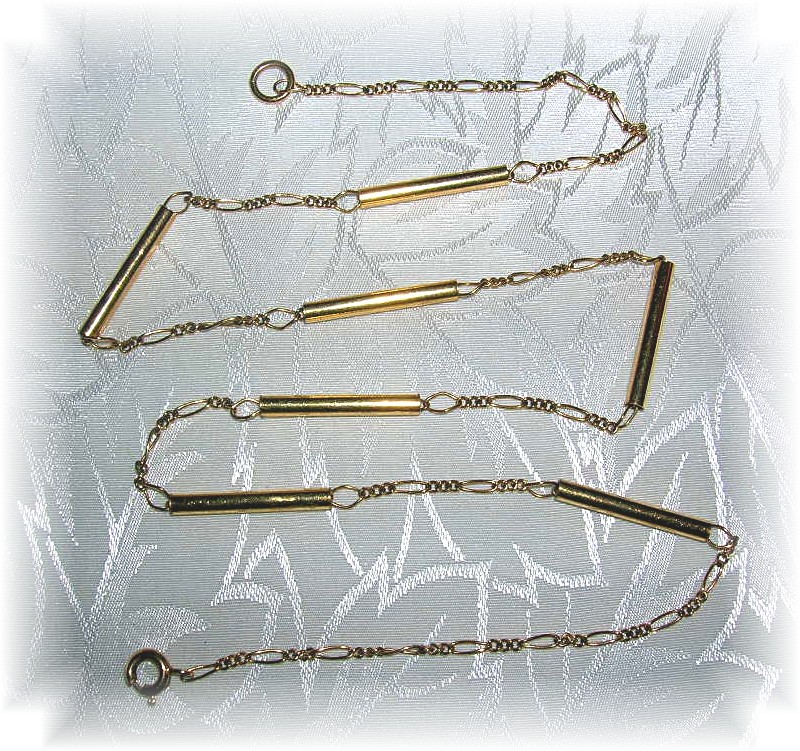 12K GF and 18K Fine Gold 20 Inch Chain