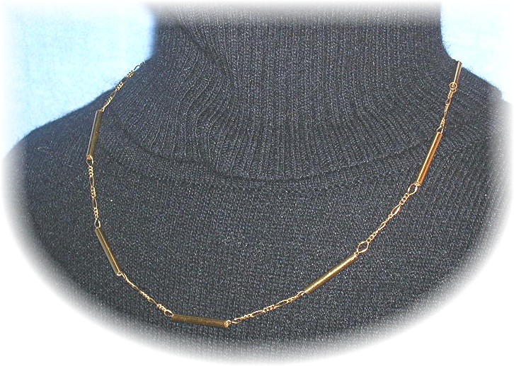 12K GF and 18K Fine Gold 20 Inch Chain