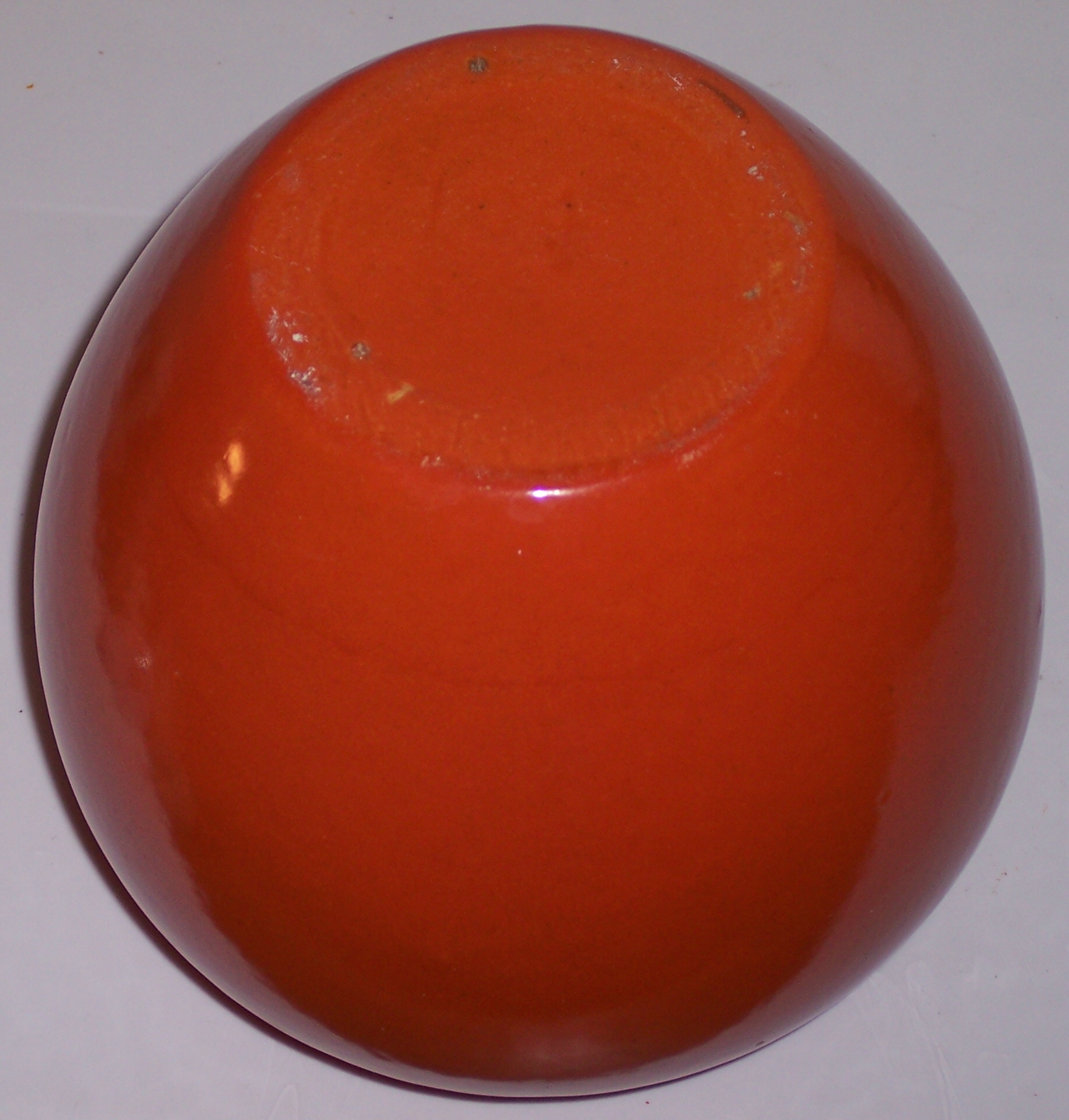 Pfaltzgraff Art Pottery Uranium Orange #104 Vase!