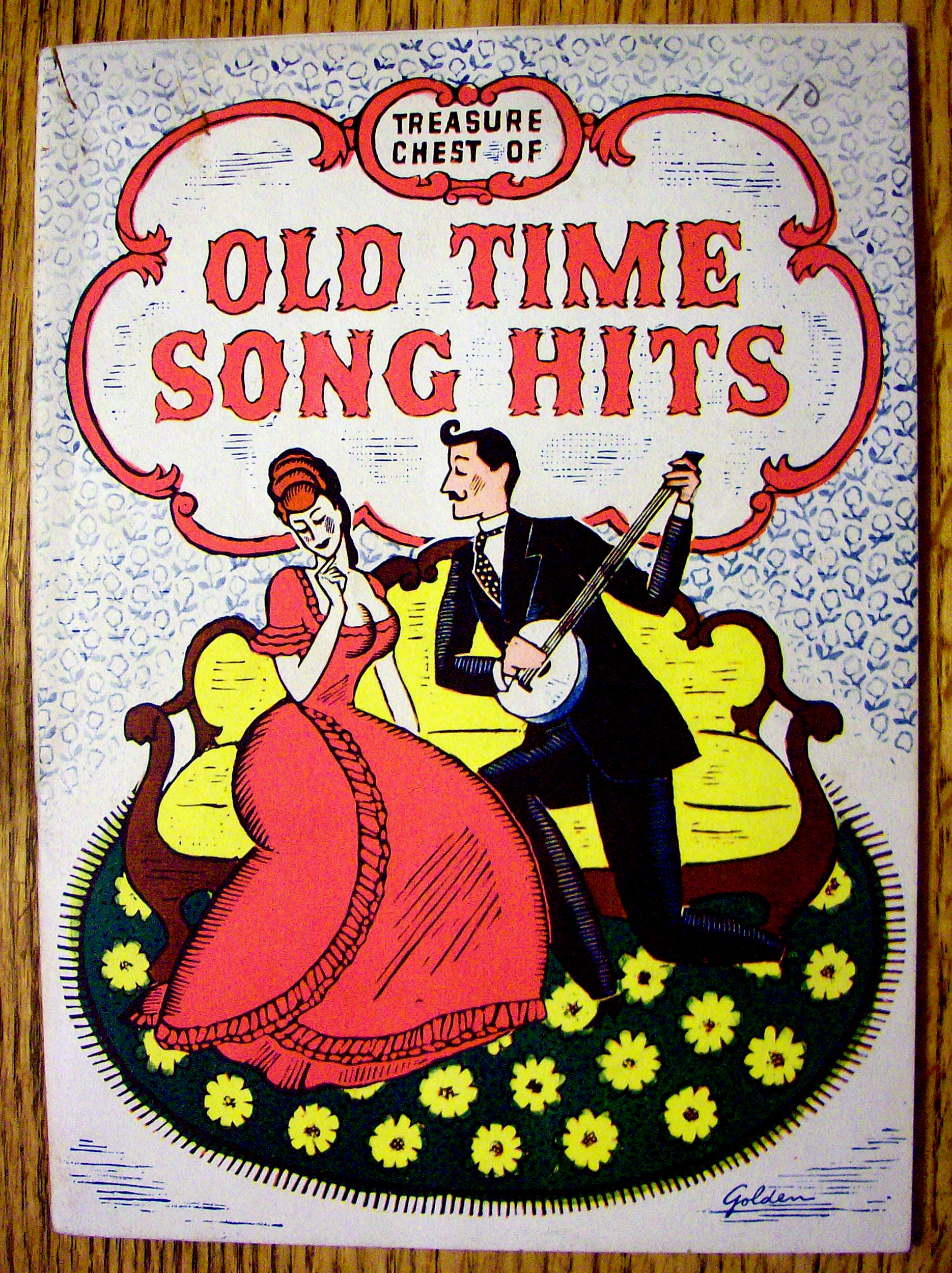 1935 Treasure Chest Of Old Time Song Hits Booklet